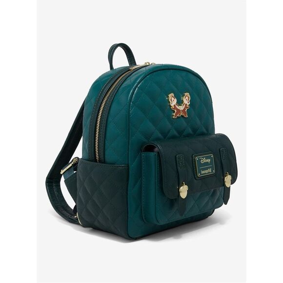 Loungefly Disney Chip & Dale Quilted Mini Backpack main image 4